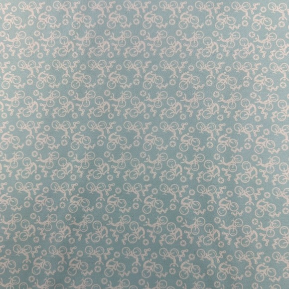 1764 Golf Polo Mens XL Teal Green Gear Up Cyclist All Over Print Short Sleeve - Picture 12 of 14